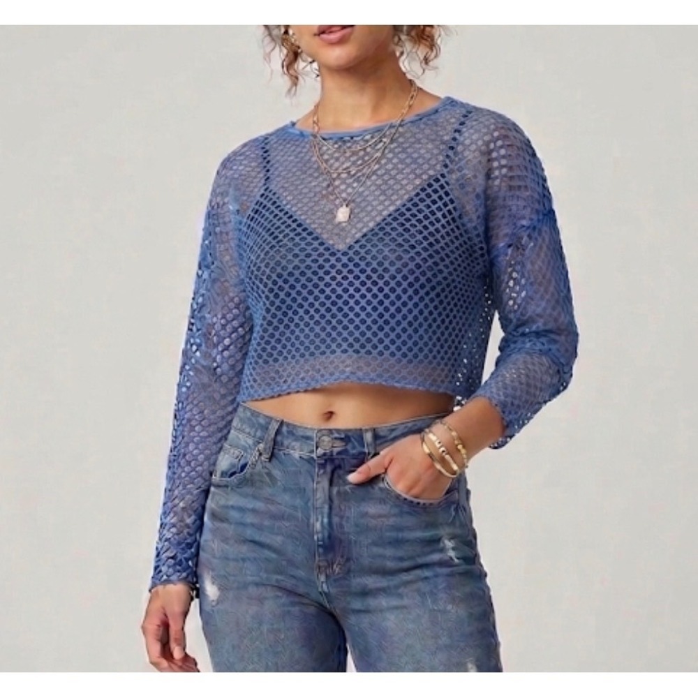 VTG‎ Fishnet Top